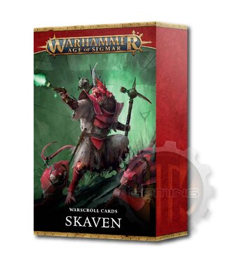 Age Of Sigmar Warscroll Cards: Skaven