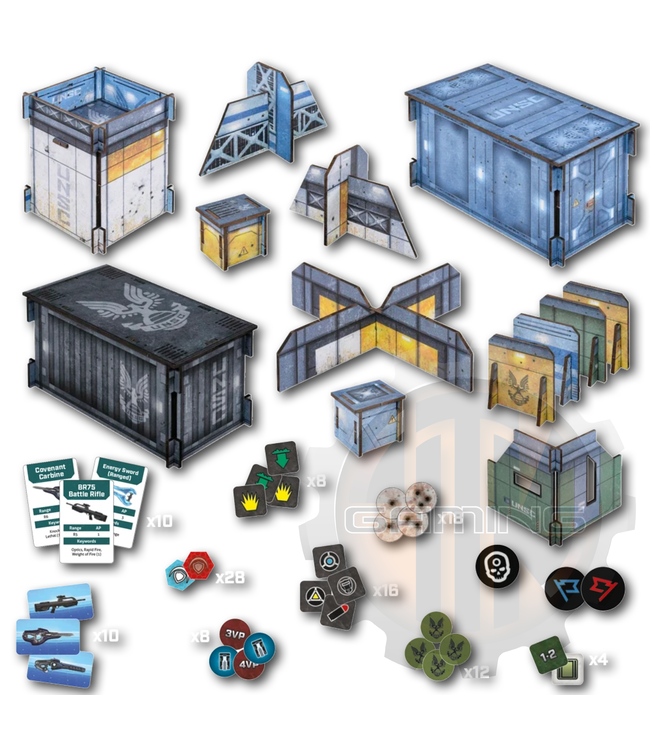 Halo Flashpoint Halo: Flashpoint UNSC Base Terrain Set