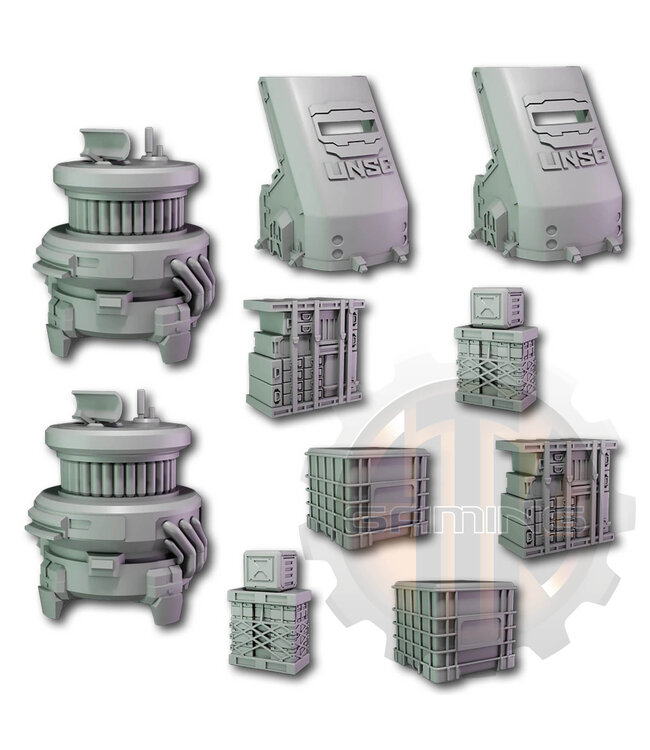 Halo Flashpoint Halo: Flashpoint UNSC Scenery Set