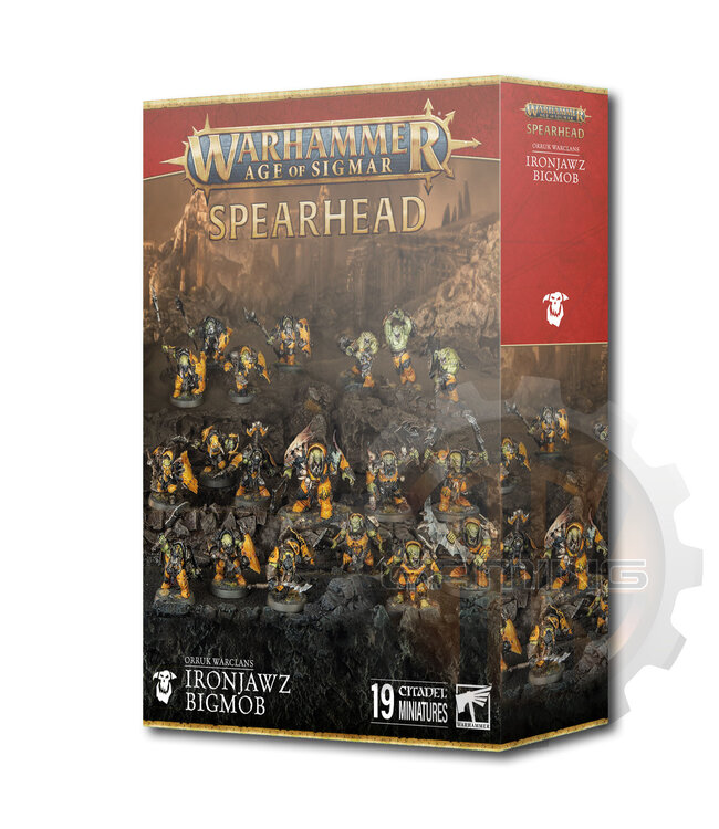Age Of Sigmar Spearhead:Orruk Warclans Ironjawz Bigmob