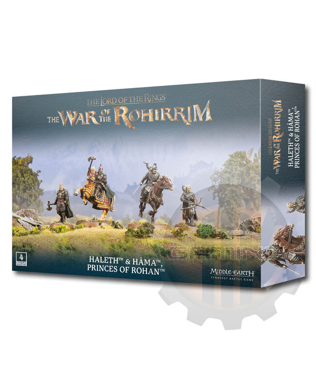 Middle Earth Middle Earth Sbg: Haleth & Hama Princes Of Rohan