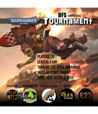 4Tk Gaming BFS Warhammer 40k 1 Day Tournament (12th Oct 2025)