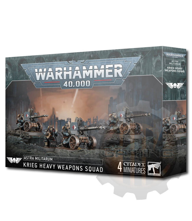 Warhammer 40000 Astra Militarum: Krieg Heavy Weapons Squad