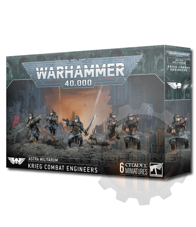 Warhammer 40000 Astra Militarum: Krieg Combat Engineers