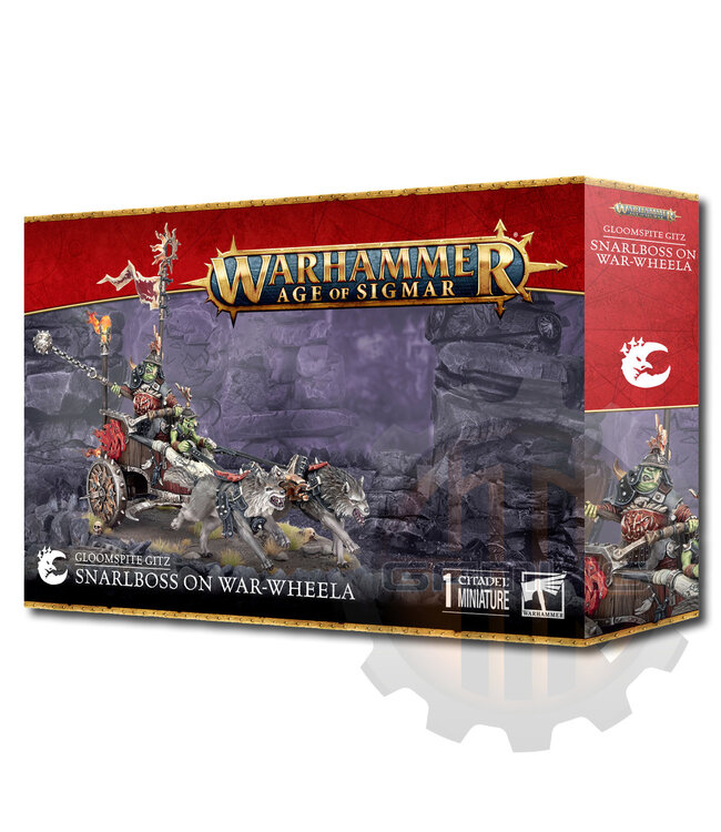 Age Of Sigmar Gloomspite Gitz: Snarlboss On War-Wheela