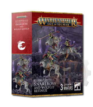 Age Of Sigmar Gloomspite Gitz: Snarlboss & Wolfgit Retinue