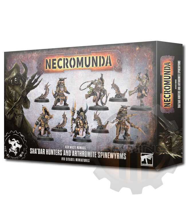 Necromunda Sha'Dar Hunters & Arthromite Spinewyrms
