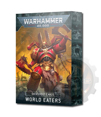 Warhammer 40000 Datasheet Cards: World Eaters