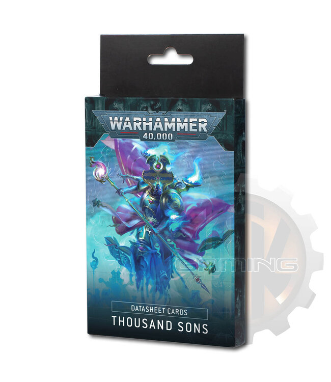 Warhammer 40000 Datasheet Cards: Thousand Sons