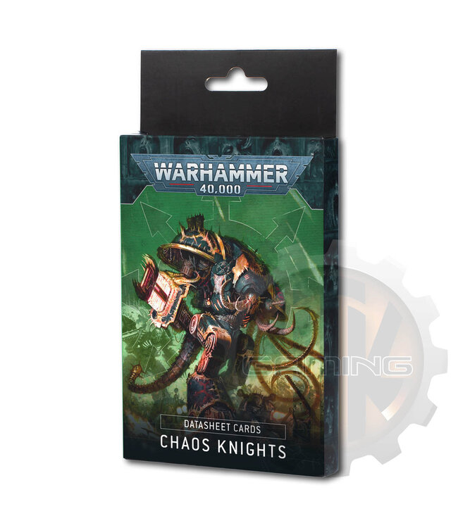 Warhammer 40000 Datasheet Cards: Chaos Knights
