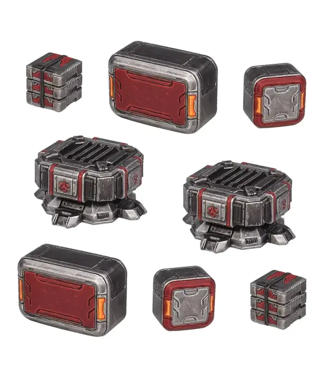 Halo Flashpoint HF Banished Garrison Scenery Set