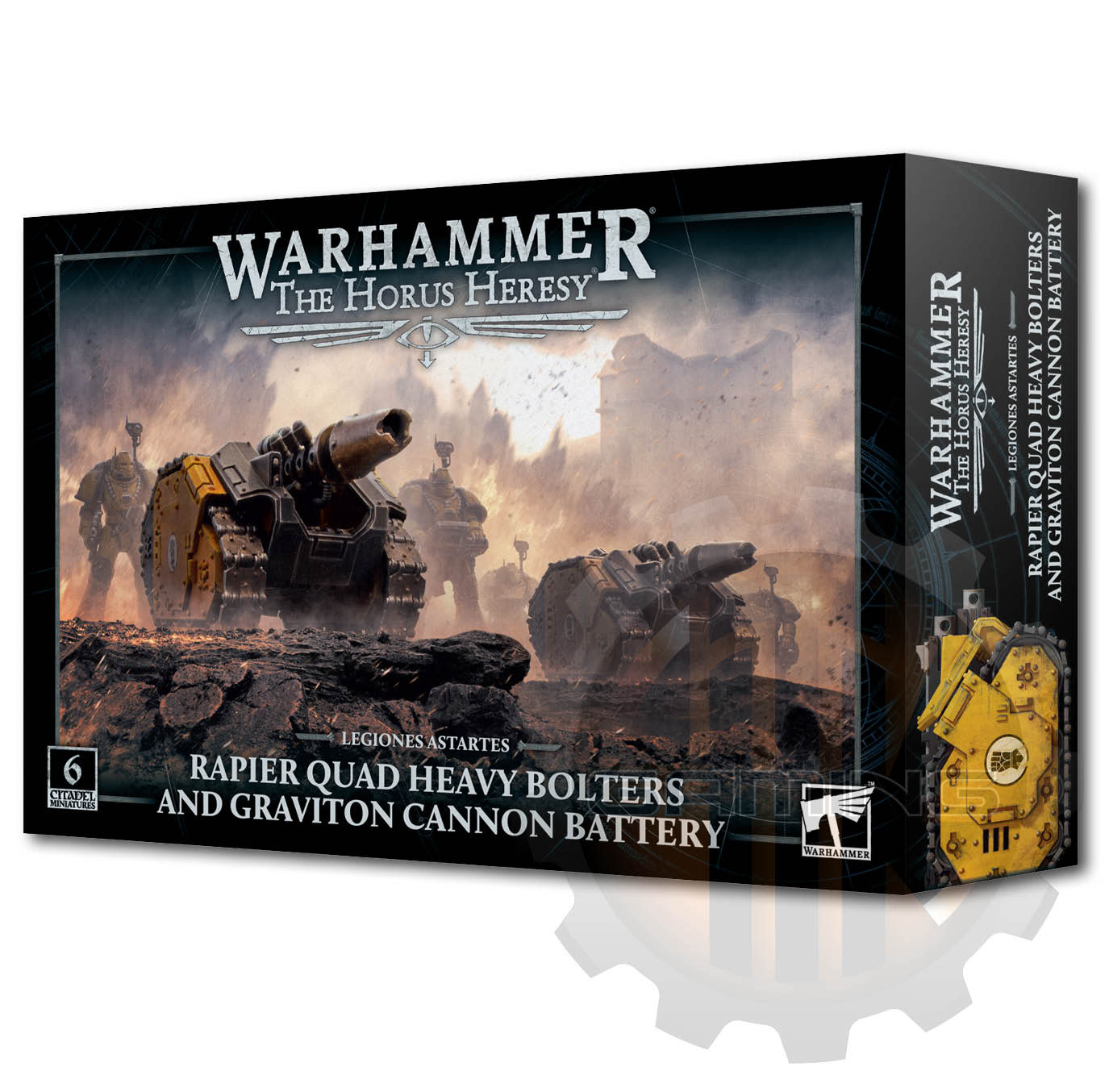 Legions Astartes: Rapier Quad Heavy Bolters - 4Tk Gaming