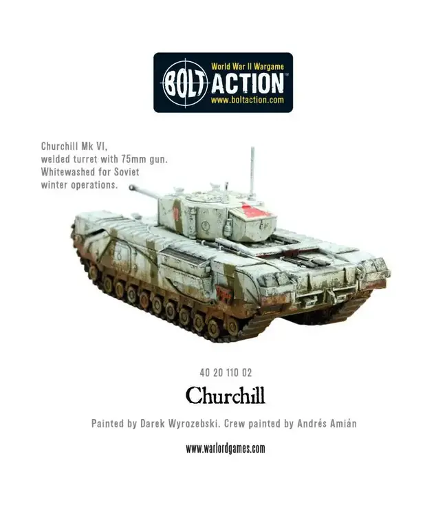 Bolt Action Churchill Infantry Tank