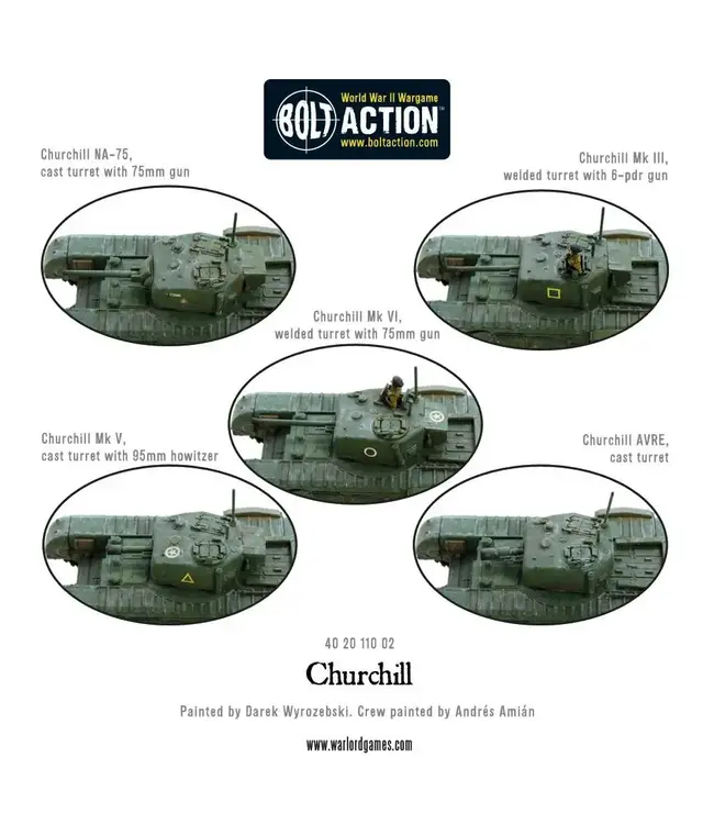 Bolt Action Churchill Infantry Tank