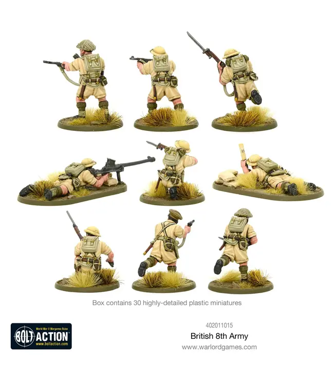 Bolt Action 8th Army Infantry
