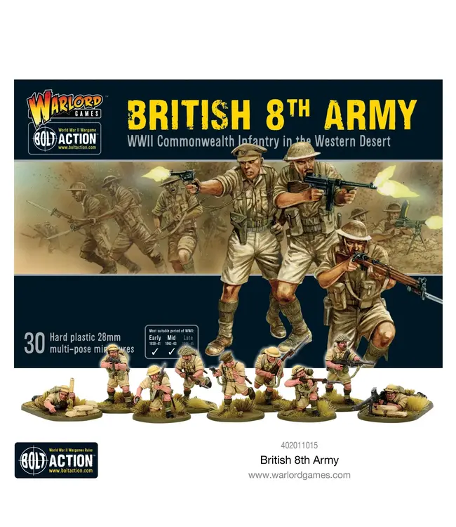 Bolt Action 8th Army Infantry