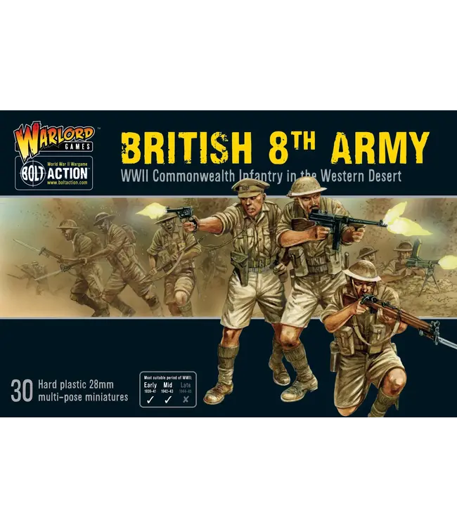 Bolt Action 8th Army Infantry