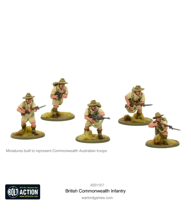 Bolt Action British Commonwealth Infantry