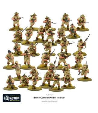 Bolt Action British Commonwealth Infantry