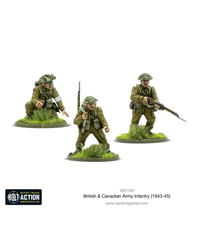 Bolt Action British & Canadian Infantry