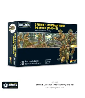 Bolt Action British & Canadian Infantry
