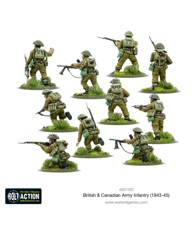 Bolt Action British & Canadian Infantry