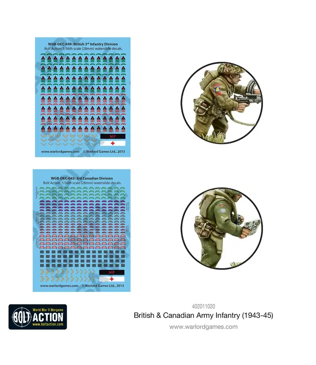 Bolt Action British & Canadian Infantry