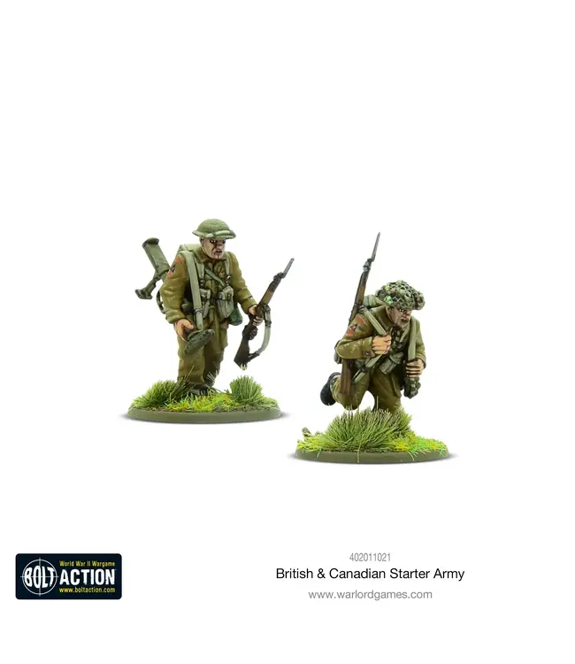 Bolt Action British & Canadian Army (1943-45) Starter Army