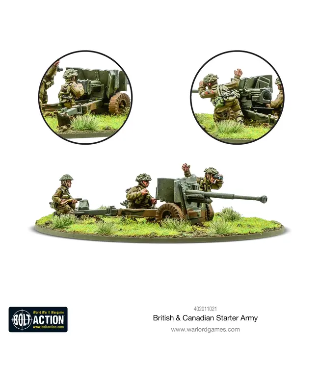 Bolt Action British & Canadian Army (1943-45) Starter Army