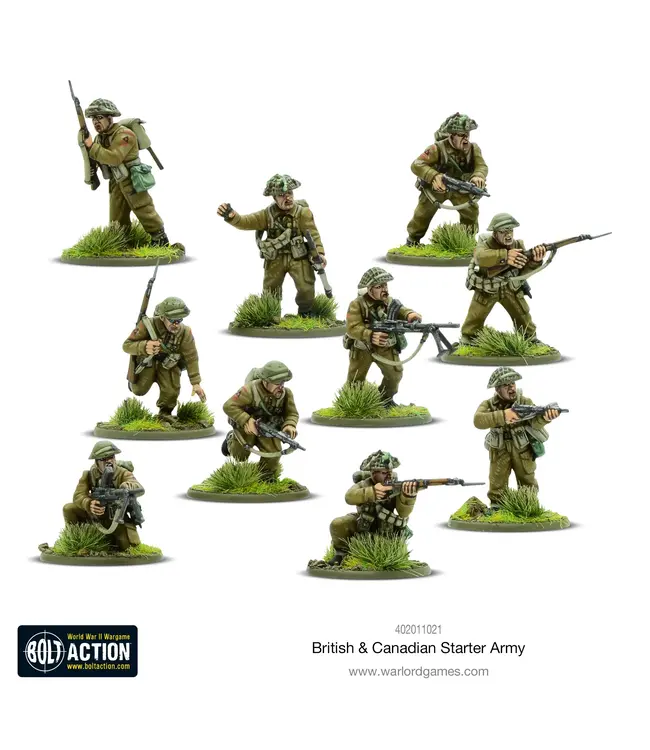 Bolt Action British & Canadian Army (1943-45) Starter Army