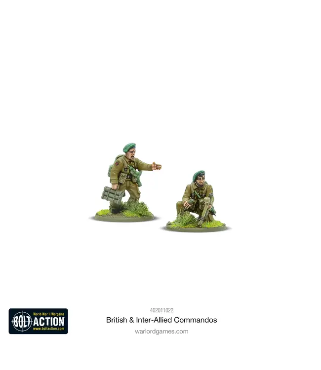 Bolt Action British & Inter-Allied Commandos (2021 Version)
