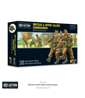 Bolt Action British & Inter-Allied Commandos (2021 Version)