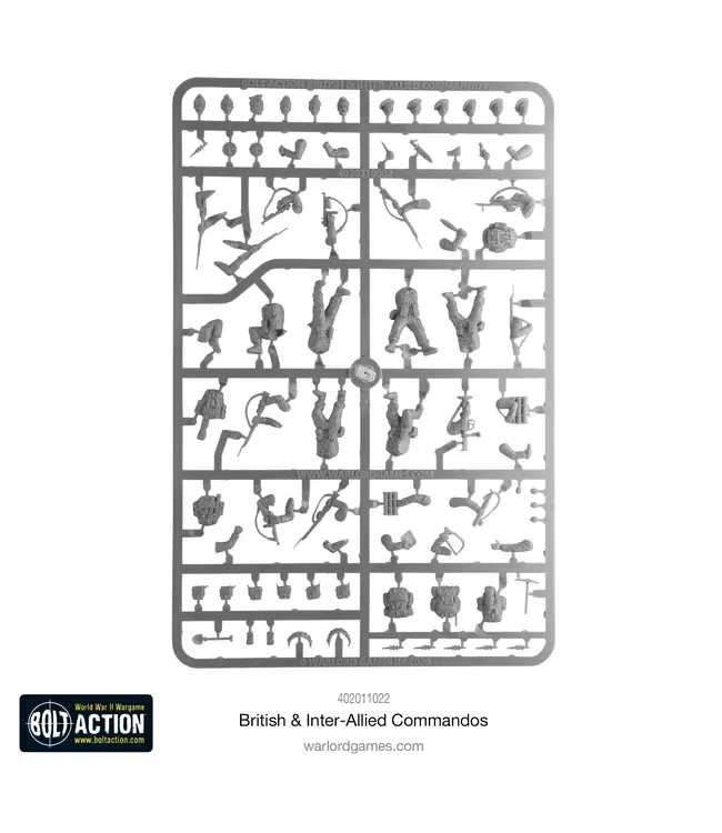 Bolt Action British & Inter-Allied Commandos (2021 Version)