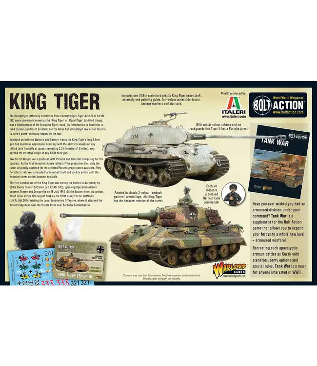 Bolt Action King Tiger