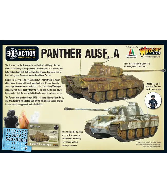 Bolt Action Panther Ausf A