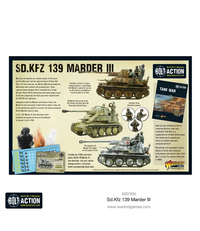 Bolt Action Marder III