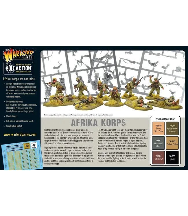 Bolt Action Afrika Korps Infantry