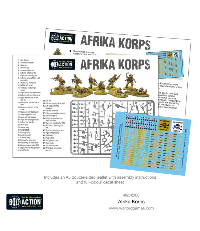 Bolt Action Afrika Korps Infantry