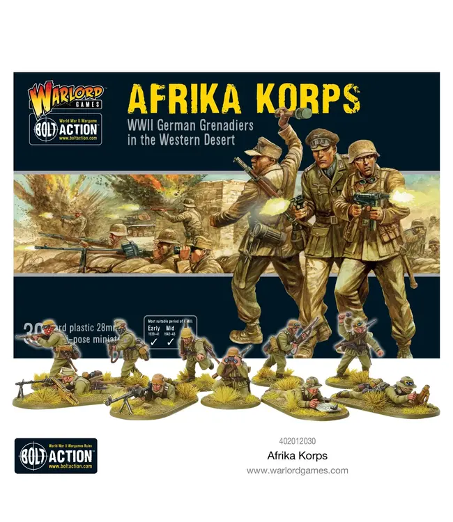 Bolt Action Afrika Korps Infantry