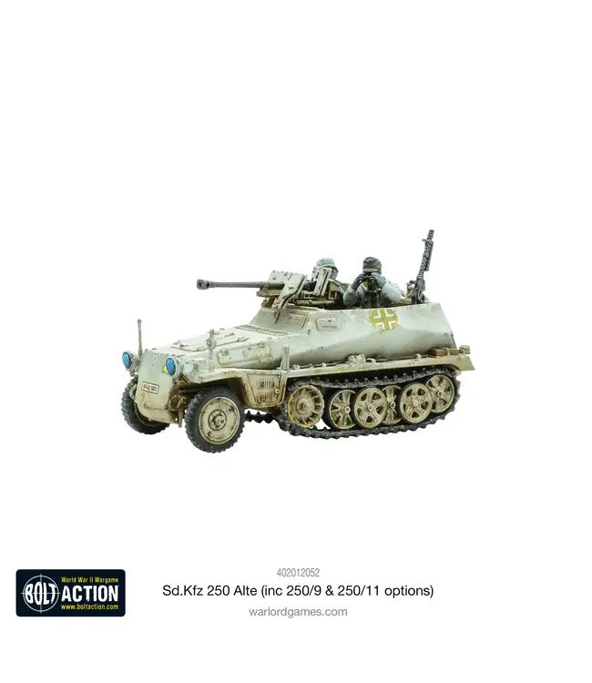 Bolt Action Sd.Kfz 250 (Alte) half-track (250/1, 250/9 & 250/11 variants)