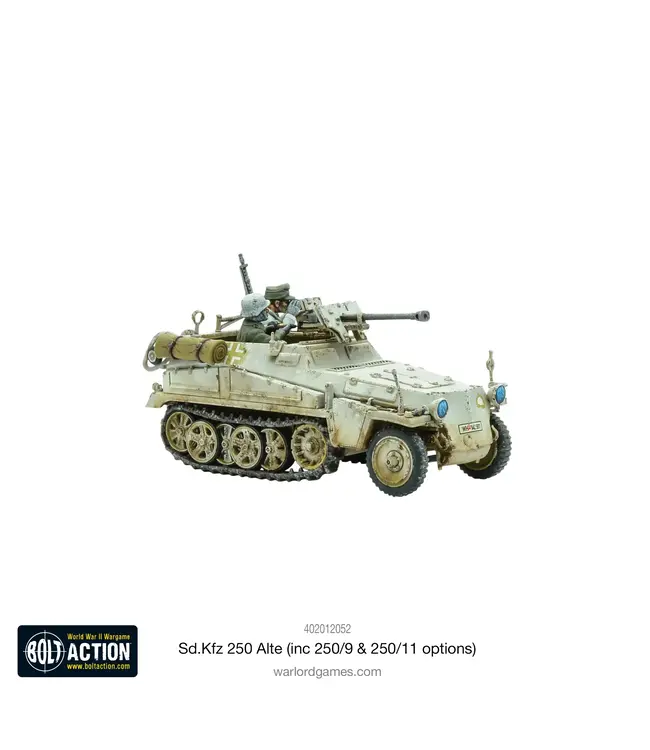 Bolt Action Sd.Kfz 250 (Alte) half-track (250/1, 250/9 & 250/11 variants)