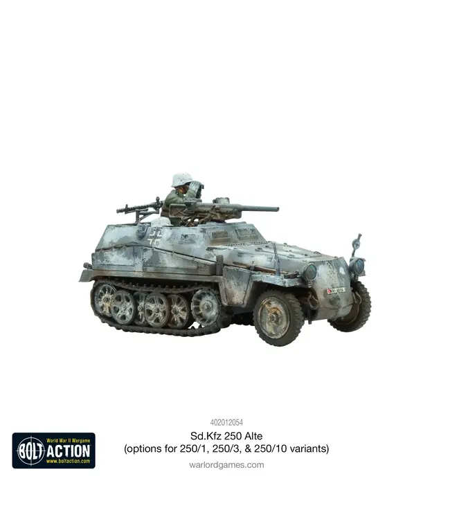 Bolt Action Sd.Kfz 250 (Alte) half-track (250/1, 250/3 or 250/10 variants)