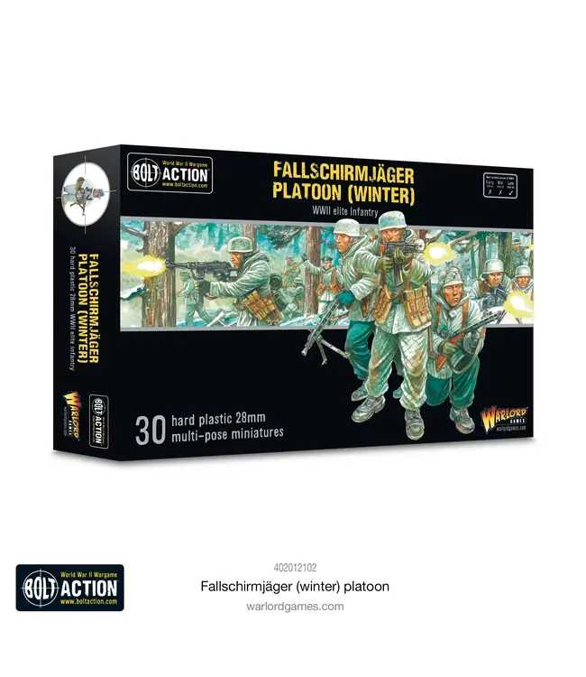 Bolt Action German Winter Fallschirmjäger Platoon