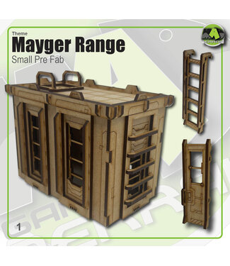 MAD Gaming Terrain Pre Fab Small Building