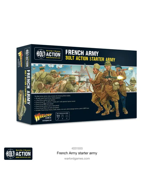 Bolt Action French Army Starter Army