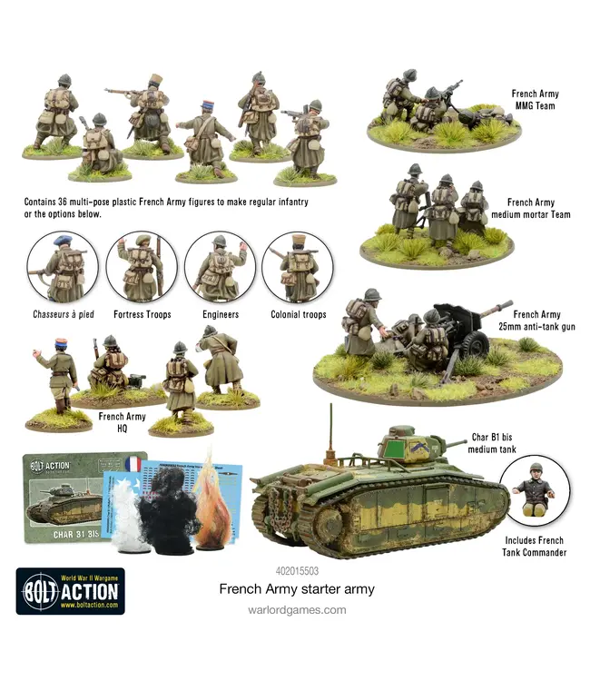 Bolt Action French Army Starter Army