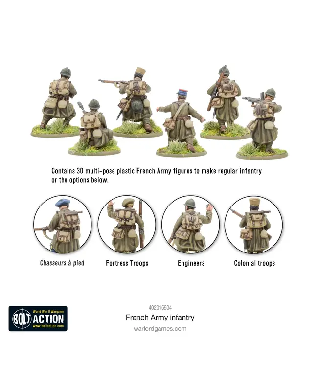 Bolt Action French Army Infantry