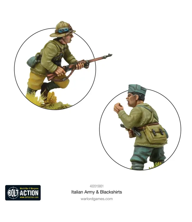 Bolt Action Italian Army & Blackshirts