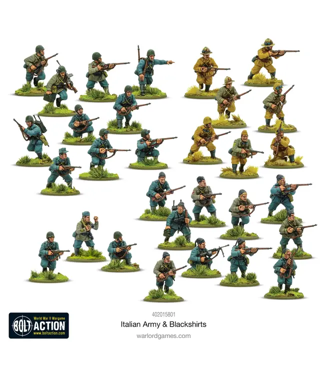 Bolt Action Italian Army & Blackshirts