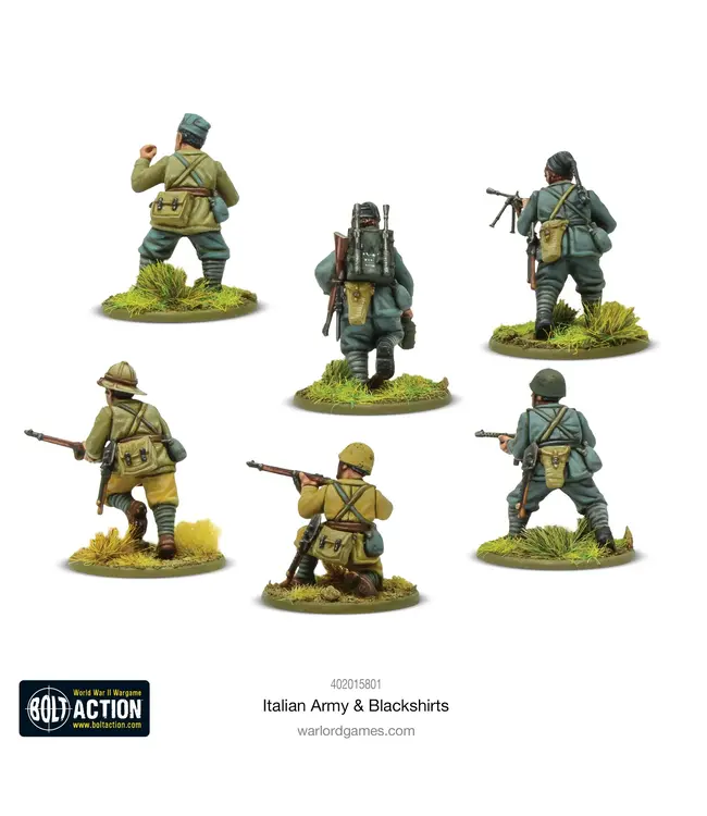 Bolt Action Italian Army & Blackshirts